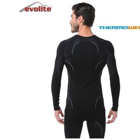 Resim Evolite Thermowear Bay Termal Üst İçlik (530028217) Siyah 