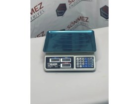 Resim Sönmez Endüstriyel Elektronik Terazi Market Manav Terazi 40 kg Tartım Terazi 