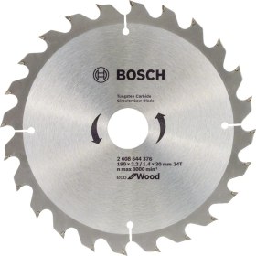 Resim Bosch - Ekonomik Seri 190*30 mm 24 Diş 10'lu Daire Testere Bıçağı 