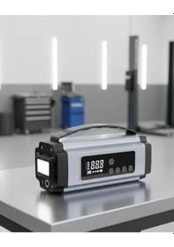 Resim Araçlar İçin Taşınabilir Akü Takviye Hava Kompresörü Ve Acil Güç Kaynağı 