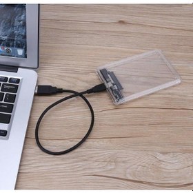 Resim Appa 2.5" Usb 3.0 Sata Şeffaf Harddisk Kutusu Srf-814-Hdd 