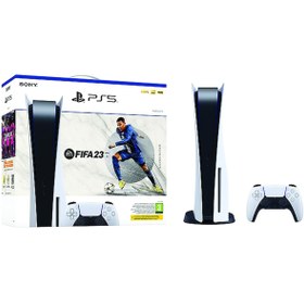 Resim Sony Playstation 5 Oyun Konsolu + Ps5 Fifa 2023 