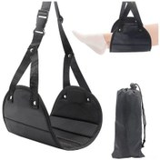 Resim Geeroyoo Seyahat Ve Ofis İçin Ayak Dinlendirici Asma Hamak - Rahatlık Ve Taşınabilirlik 