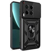 Resim Adige Tecno Camon 30 Kılıf Pars Sürgülü Yüzüklü Standlı 
