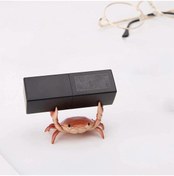 Resim Ganzhoushop Yaratıcı Sevimli Yengeç Kalemlik Ağırlık Kaldırma Yengeçleri Kalemlik Braket Depolama Rafı Hediye Kırtasiye 