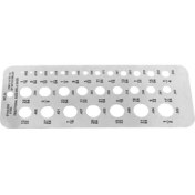 Resim Çap Gösterge Paslanmaz Çelik Gösterge Kablo Kalınlığı Ölçücü Test Merkezi Dıy Matkap Ölçüm Gösterge Aracı (Yurt Dışından) 