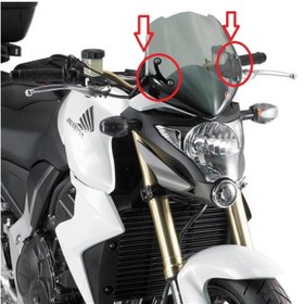 Resim Givi A448a Kawasakı Er-6n 650 (09-11) Rüzgar Siperlik Bağlantısı 