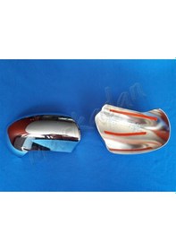 Resim Nissan Qashqai Krom Ayna Kapağı 2007-2014 2 Parça Abs Krom 