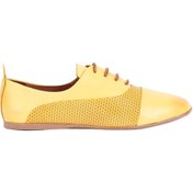 Resim Bueno Shoes Sarı Deri Kadın Babet 01wl1247 