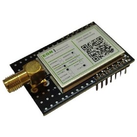 Resim Ntr09rsh4 433mhz Rf Lora Transceiver Modülü Sx1262, Saw Filtre, Tcxo, Rf Ekran, +20dbm, Sma Rf Konnektör 