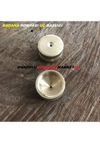 Resim Badana Pompa Ucu Pirinç Badana Pompası Yaylı Başlık Uç 