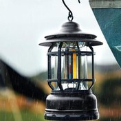 Resim Retro LED Kamp Lambası 