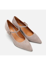 Resim Hotiç Mary Jane Hakiki Deri Vizon Kadın Stiletto 01ayh293450a450 Vizon-taupe Vizon 