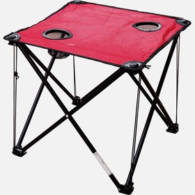 Resim Kamp Masası Kırmızı 45 cm 