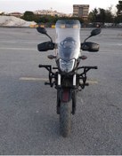Resim Motocam Honda Nc 700 750 S Siperlik Ön Cam 2012 2020 Model 50cm Şeffaf Renkli 4mm Orta Boylu Cam 