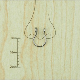 Resim depozoom Sıkıştırma Septum Cerrahi Çelik Piercing 