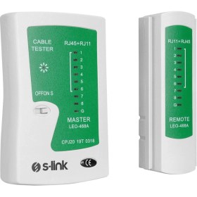 Resim Verto S-Lınk SL-468, RJ45 ve RJ11 Tester, Kablo Test Cihazı 