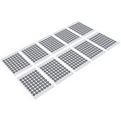 Resim Tenfowee 560 Adet 6mm 3d Tarama Markeri, Yüksek Yansıma, Tekrarlı Kullanım, Optik Ölçüm, Ters Mühendislik, Kalite Kontrol İçin Pet Reflektif Noktalar 
