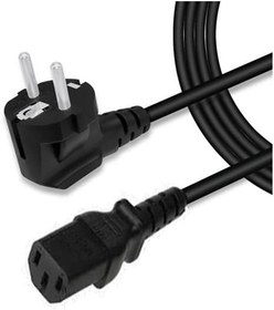 Resim Zilevo Power Kablo Bilgisayar Kasa Monitör Ekran Power Güç Kablosu 1.5 Metre 