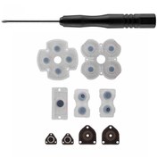 Resim POPKONSOL PS4 001 010 011 İç Lastik Silikon ve Tornavida Seti Playstation 4 Kol Tamiri Yedek Parça 