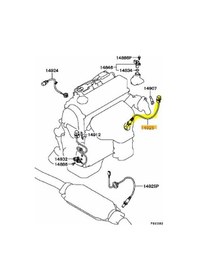 Resim Mitsubishi Lancer Oksijen Sensörü 2003-2008 96291099 629w2 1.6 
