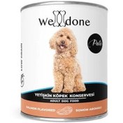 Resim Welldone Somonlu Pate Yetişkin Köpek Konservesi 415 Gr 