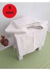 Resim Dama Desenli Pike Çift Kişilik Beyaz 200x230 | Pamuklu Yazlık Yatak Örtüsü 