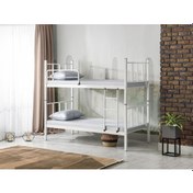 Resim Evger Ev Gereçleri R90 Metal Ranza 90 x 190 CM Beyaz 