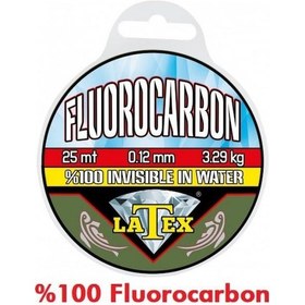 Resim Effe Latex Misina Fluorocarbon 25mt 0.18 Mm 