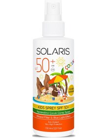 Resim Solaris SPF50+ Yüksek Koruma Çocuk Güneş Kremi Sprey 150 ML 