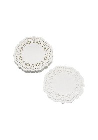 Resim 20pcs Dantel Kağıt Bardak Altlık 5224 Çok Renkli 