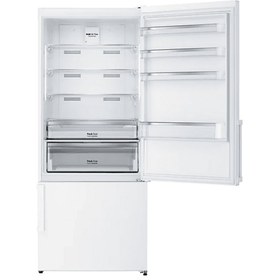 Resim LG GTL539BQAM.AVWPLTK E Enerji Sınıfı 533 L No Frost Alttan Donduruculu Buzdolabı Beyaz 