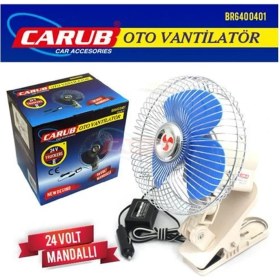 Resim Nettedarikcisi Vantilatör 24V 8 İnch Mandallı Net 