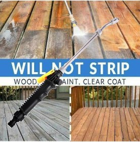 Resim Neevoyu Alüminyum 2-in-1 Yüksek Basınçlı Araba Yıkama Çubuğu, Çift Nozzle, Bahçe Sulama Ve Temizlik Aleti - 70cm 