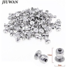 Resim jmsstore 100 Adet/takım 8 10mm Kaymaz Çıtçıt Araba Dayanıklı Tekerlek Pabuçları Lastikler Çıtçıt Vida 