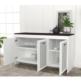 Resim Dekorister Done Konsol Beyaz-Rebab - 120 Cm 