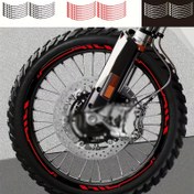 Resim 16 Adet Spor Yansıtıcı Göbek Stickerları - Dayanıklı PVC, Arabalar & Motosikletler İçin İdeal - Kırmızı, Gri Beyaz, Lazer Gradyanı, Sarı, Mavi ile Görünürlüğü & Stili Artırın 