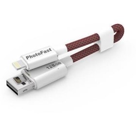 Resim MemoriesCable GEN3 128GB Lightning/USB 3.0 Şarj Kablolu i-FlashDrive (Gümüş) MCG3U3R128GB 