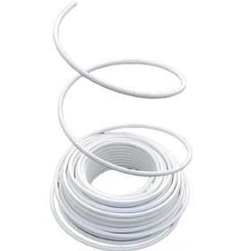 Resim Geeroyoo Beyaz Pvc Bükülebilir Dekorasyon Tüpü - 12x16mm, 5 Metre, Düğün Ve Çiçek Düzenleme İçin 