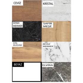 Resim Sweethomemasasandaly Milano H.Gloss Mdf Irony Masa +4 Adet Gala Sandalye Takım 