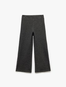 Resim Kız Bebek Beli Lastikli Viskon Karışımlı Basic Tayt 