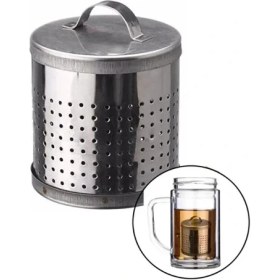 Resim Arthurs Büyük Metal Çay Süzgeci 