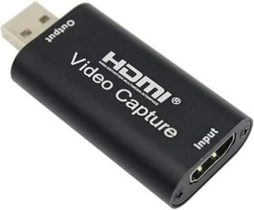 Resim Coverzone Ekran Görüntüsü Kayıt, Ses ve Video Capture Yakalama Kartı 1080p 30fps HDMI - USB Yakalama Kartı, Yüksek Çözünürlük, Canlı Yayın, Oyun ve Video Kaydı İçin İdeal 