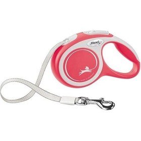 Resim Flexi New Comfort 5 Mt Şerit Otomatik Tasma Medium Kırmızı 