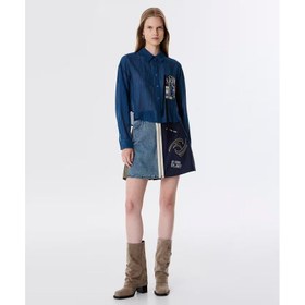 Resim Twist Asimetrik Pileli Kadın Etek (TW6250004085) 