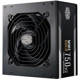 Resim Cooler Master MWE V2 MPE-7501-AFAAG-EU 750W 80+ Gold Tam Modüler Güç Kaynağı 