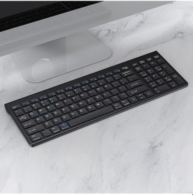 Resim 109 Üç Modlu Kablosuz Bluetooth Klavye Siyah 