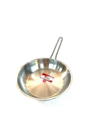 Resim Paslanmaz Çelik Tava 22 Cm Gümüş 