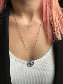 Resim Mini Pusula Kolye 