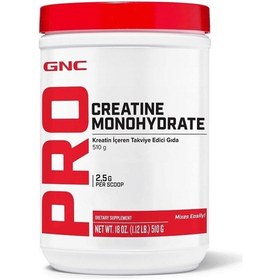 Resim Gnc Creatine Monohydrate 510 Gr 